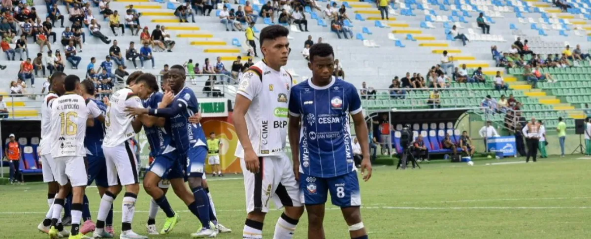 Alianza Valledupar escaló en la tabla del descenso. Foto: Said Armenta.