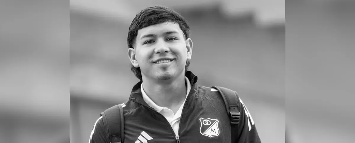 El joven futbolista Santiago Castrillón.