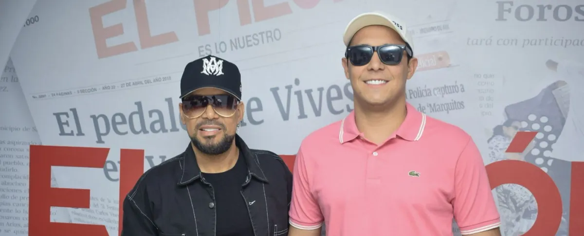 Con esta unión, Jhon Mindiola y Yader Romero buscan reconectar con el público a través de un vallenato fresco. Foto: Said Armenta.