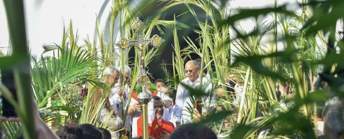 Así se vivió el Domingo de Ramos. en Valledupar. Foto: Said Armenta.