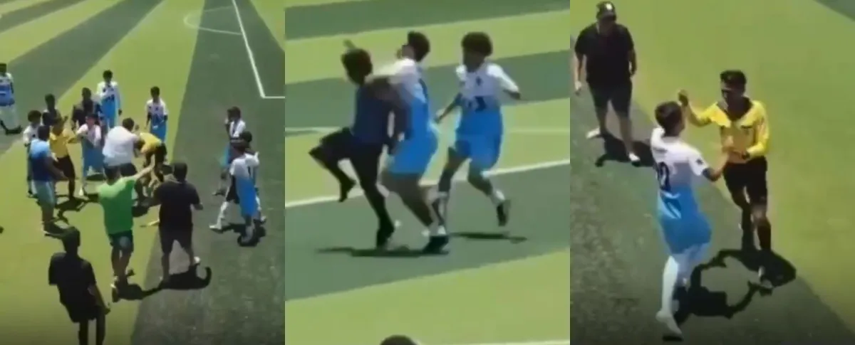 Las imágenes de los violentos hechos presenciados en Las Flores.