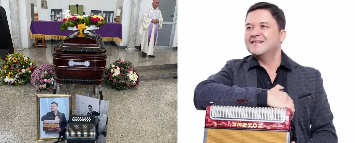 El sepelio del acordeonero se llevó a cabo en la ciudad de Barranquilla.
