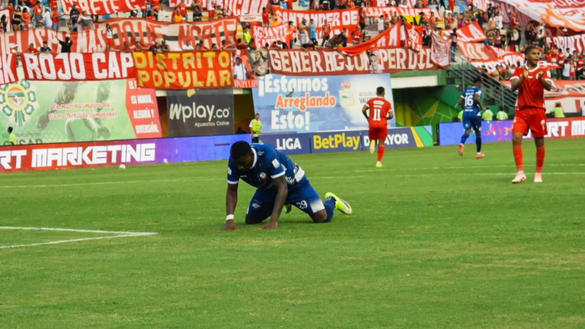 Hace casi 4 meses que Alianza Valledupar no gana un partido, su última victoria fue el 9 de noviembre del 2025. Foto: Said Armenta.