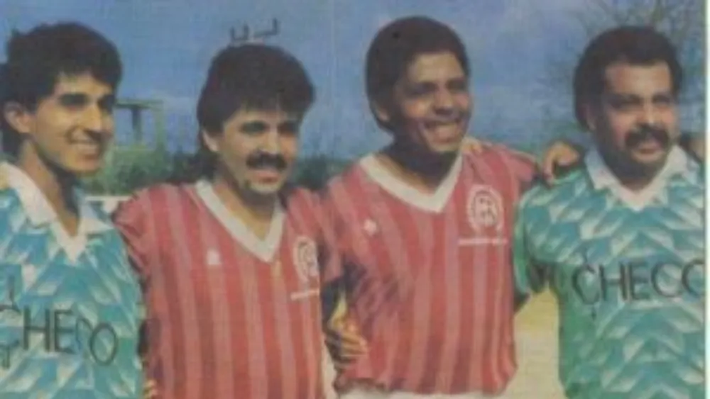 Checo Acosta, Rafael Orozco, Israel Romero y Juan Piña.