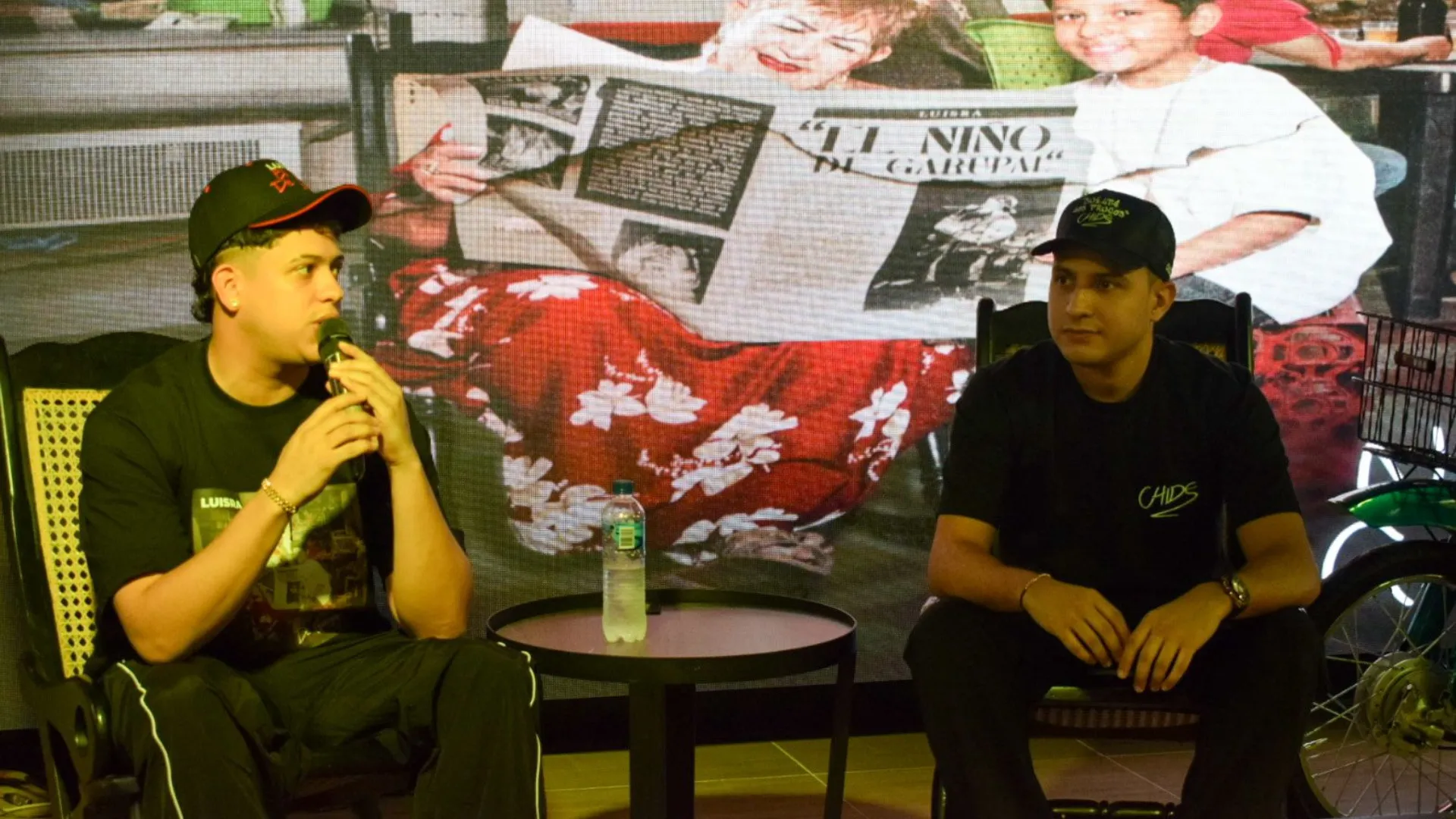 LuisRa Solano y Chide García. Foto: Said Armenta.