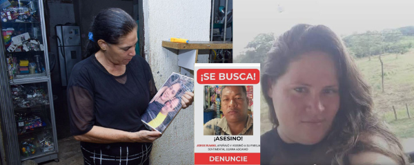 Al salir a verificar lo ocurrido, encontró que la joven había sido atacada con arma blanca, presuntamente por su compañero sentimental, quien desde entonces no ha dado la cara.