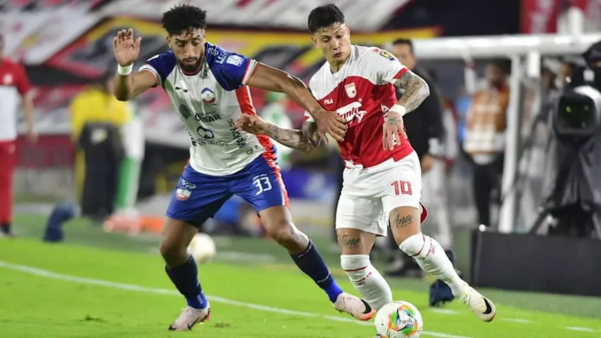 La última vez que Alianza Valledupar visitó a Santa Fe perdió por 1-0.