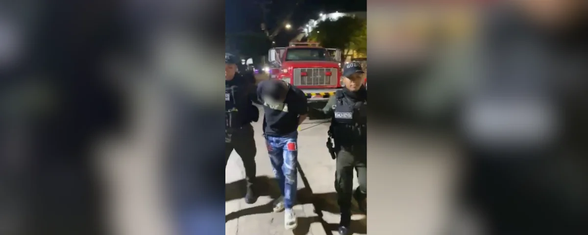 El capturado fue dejado a disposición de la autoridad competente, mientras avanzan las audiencias que definirán su situación jurídica. 