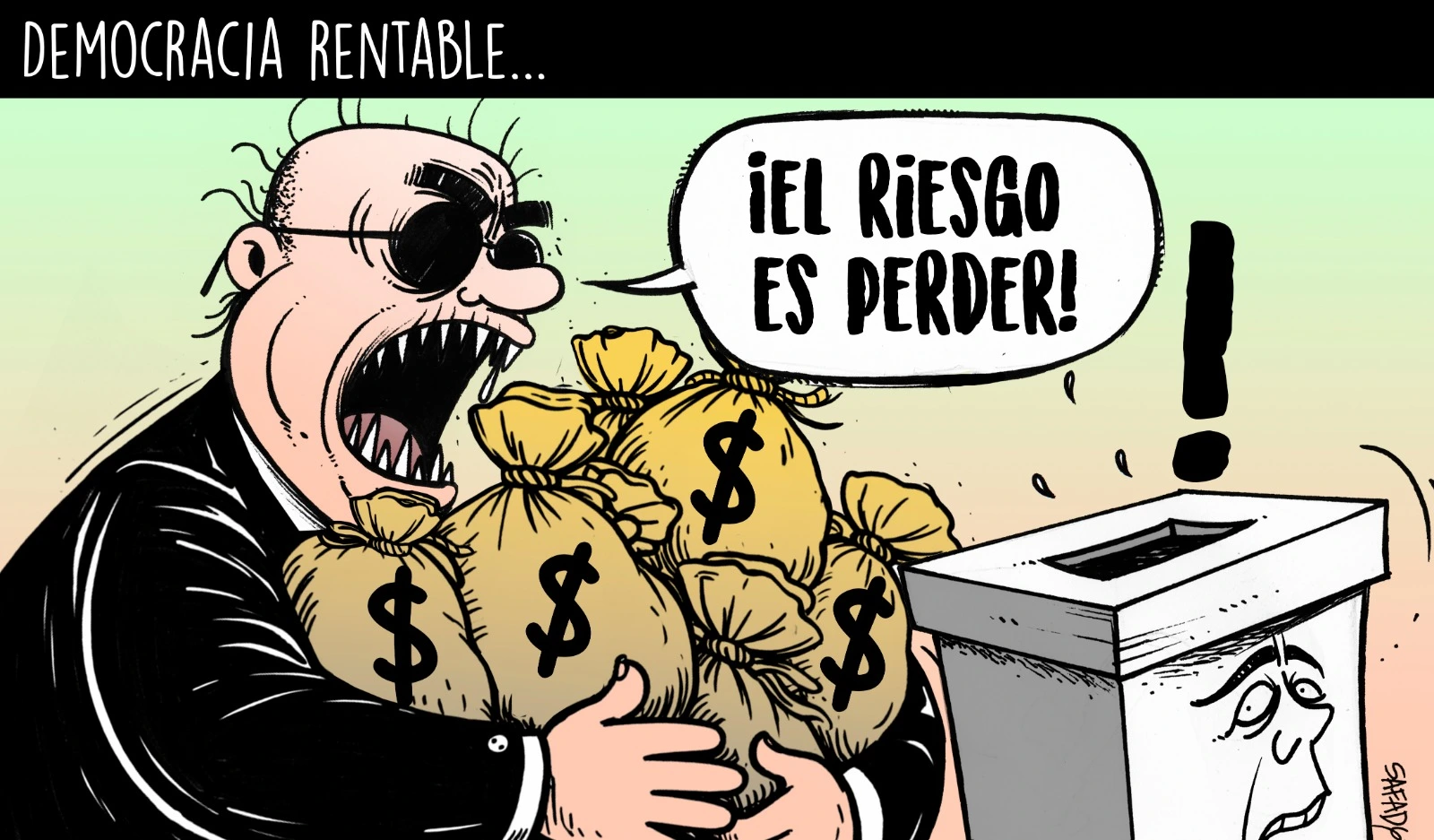 Democracia rentable