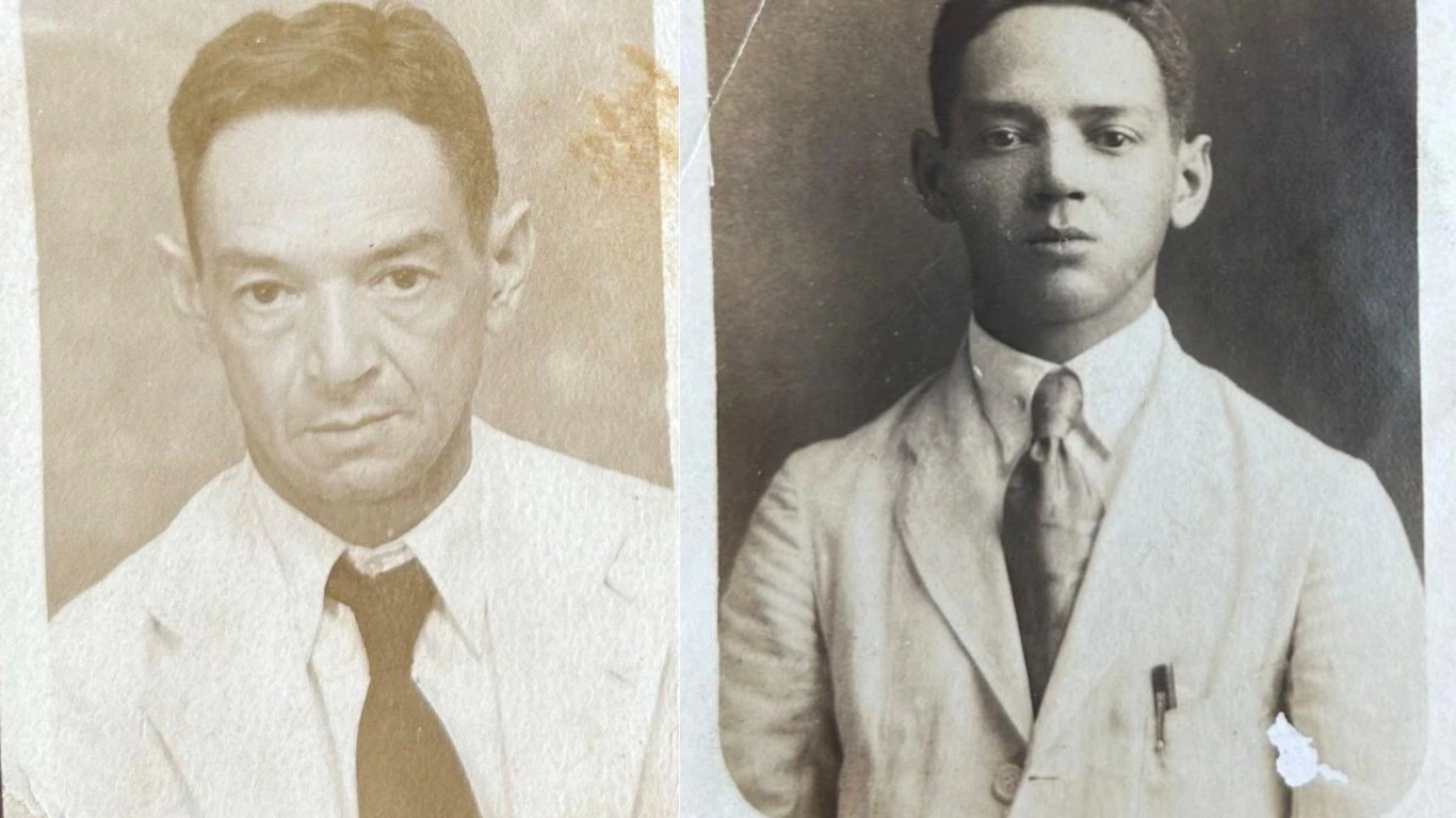 Aníbal Guillermo Castro Monsalvo en diferentes épocas. (Foto: Suministrada).