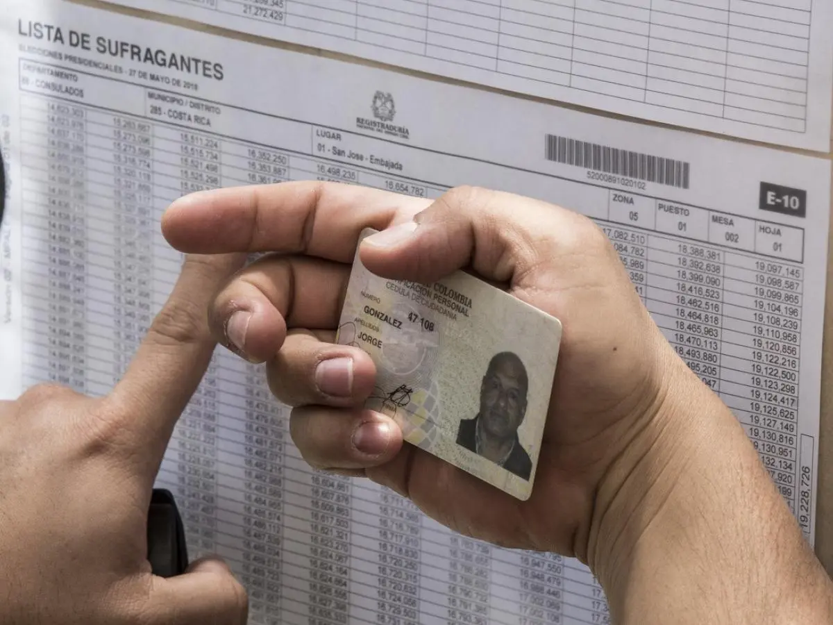 No garantiza aparecer en el censo para votar al Congreso si el documento se expidió después del 8 de noviembre.