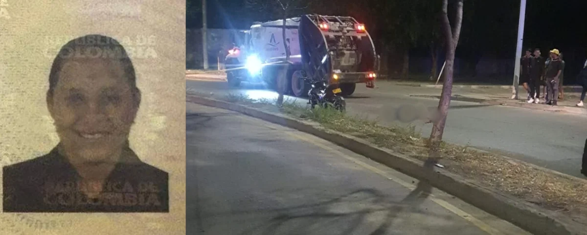 En el accidente también resultó herido el conductor de la motocicleta, identificado como Camilo Andrés Gutiérrez Montes, quien fue auxiliado tras el impacto.