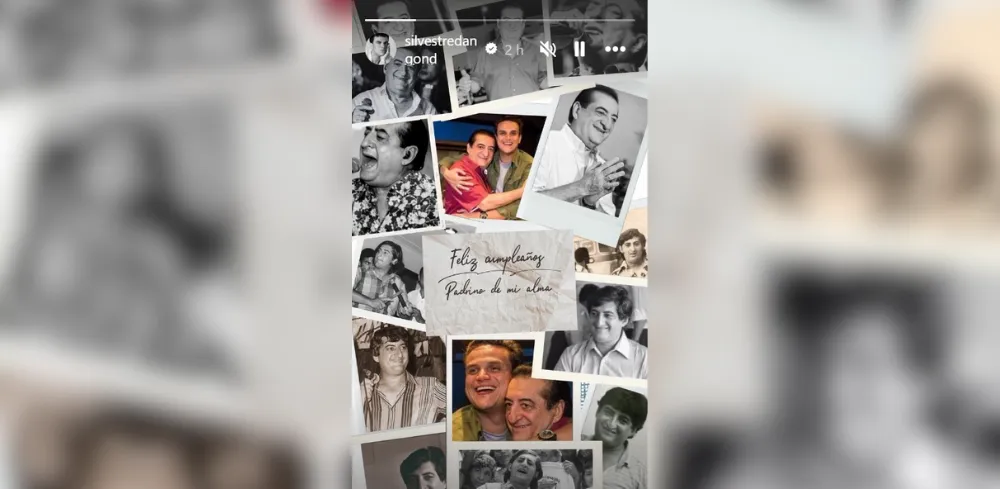 Mensaje de Silvestre Dangond en sus historias a Jorge Oñate por su Natalicio