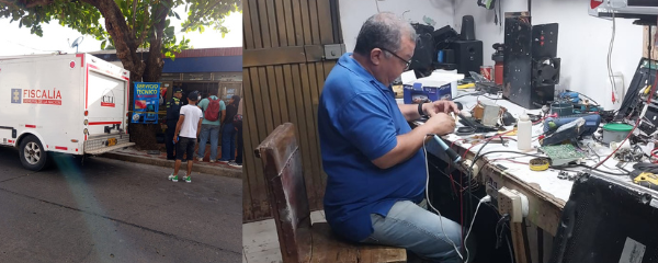 Las autoridades indicaron que el cuerpo estaba tendido sobre una cama y que en el lugar fue encontrada un arma de fuego de fabricación artesanal.