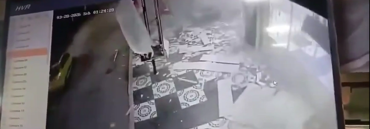 Revelan video del atentado contra reconocido hotel en Aguachica