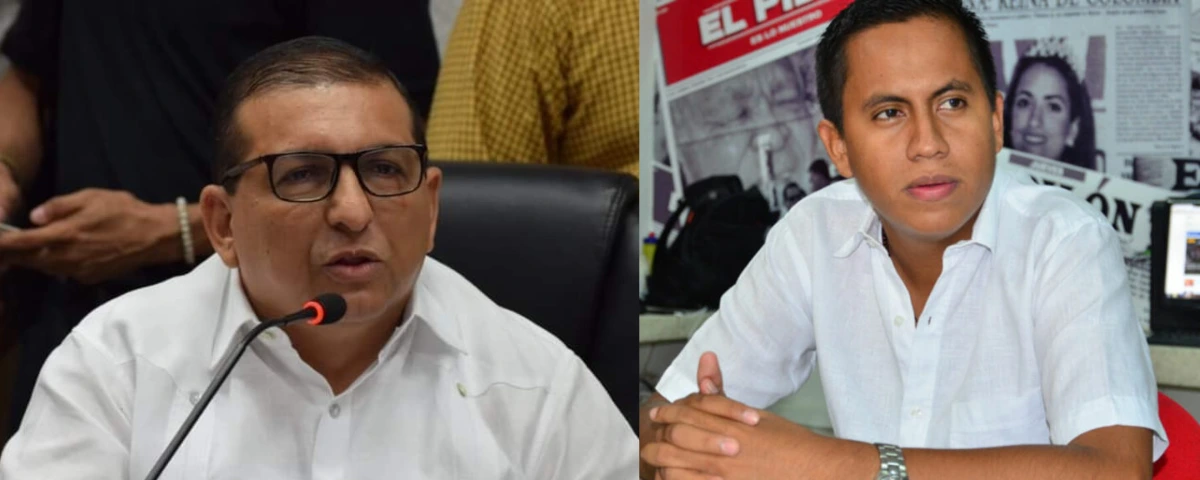 web-Ricardo Vives y el contralor de Valledupar, Juan Francisco Villazón.