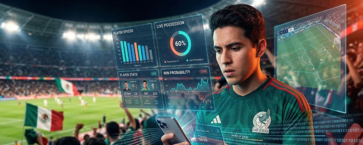 Cómo los datos en vivo cambiaron la forma en que experimentamos los deportes