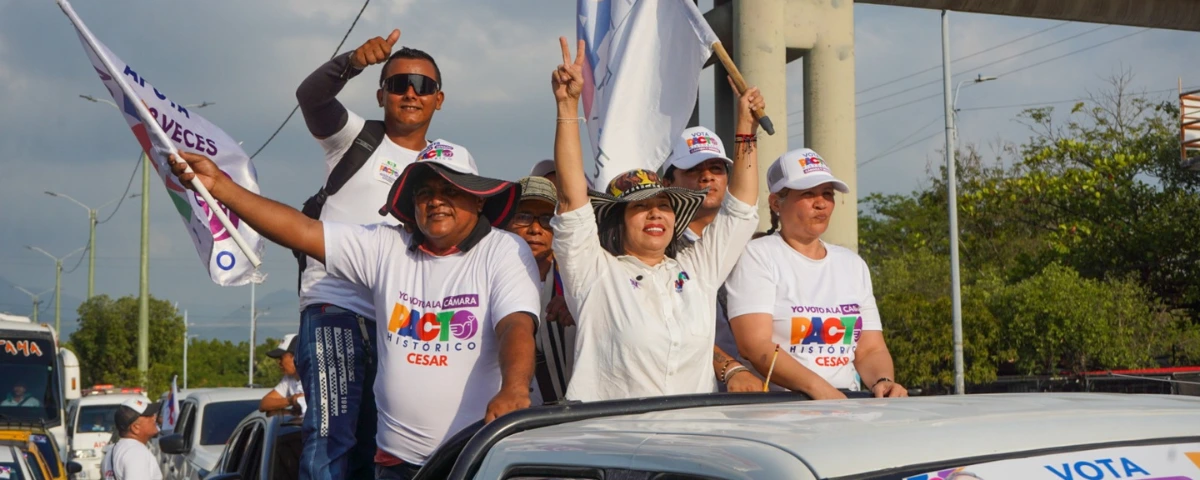 Alexandra Pineda candidata a la Cámara de Representantes.
