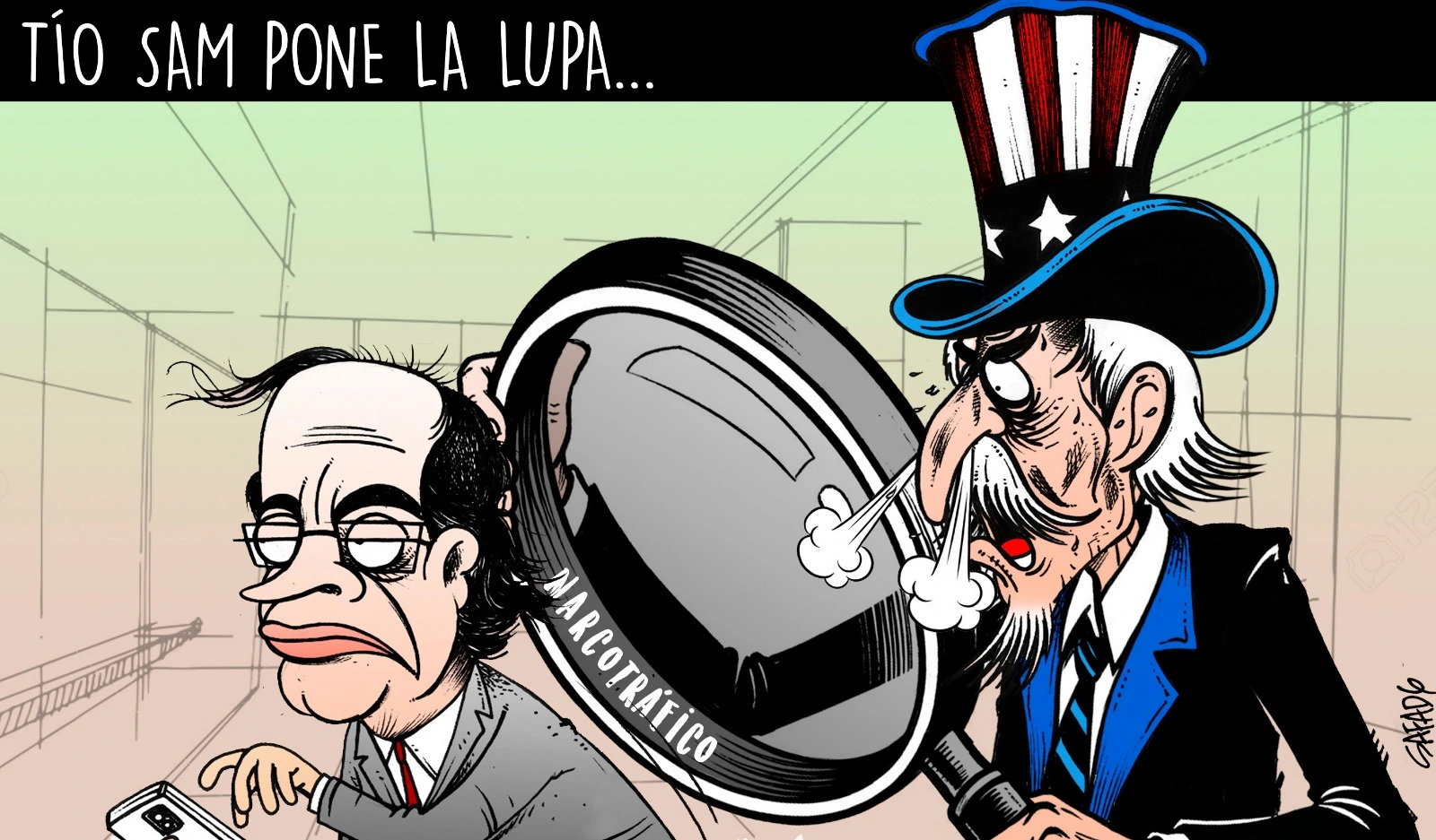 Tío Sam pone la lupa