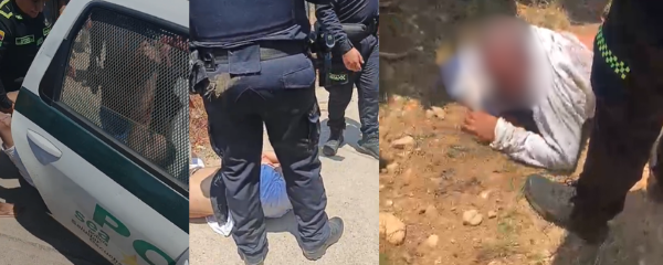 Entre los capturados, tres resultaron heridos. Dos de ellos llegaron inicialmente al centro de salud 450 Años.