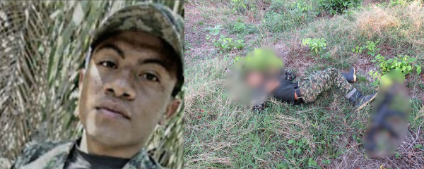 Misterio rodea la muerte del soldado Leiner Rosado en Chimichagua: se alejó de su unidad y luego se escuchó un disparo