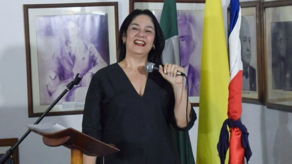 También hizo acto de presencia, de manera sorpresiva, Victoria Molina, hija del legendario artista. Foto: Said Armenta.