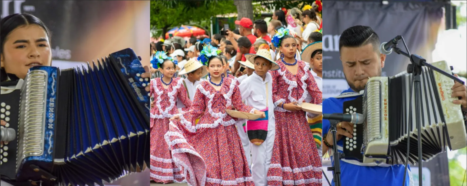 Concursos de Acordeón y recorrido de Piloneros. FOTO: Said Armenta