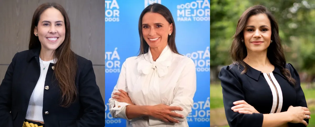 De izquierda a derecha: Silvana Habib Daza, María Consuelo Araújo, Luz Stella Murgas.