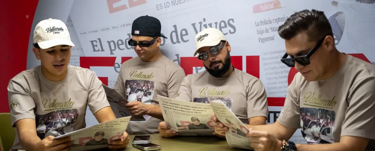 La Banda del 5 estrenó ‘Vallenato’.