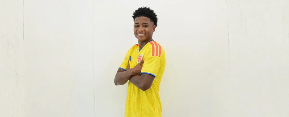 El joven futbolista, nacido en Buga, Valle del Cauca, en 2009, es una de las grandes promesas de Alianza Valledupar.