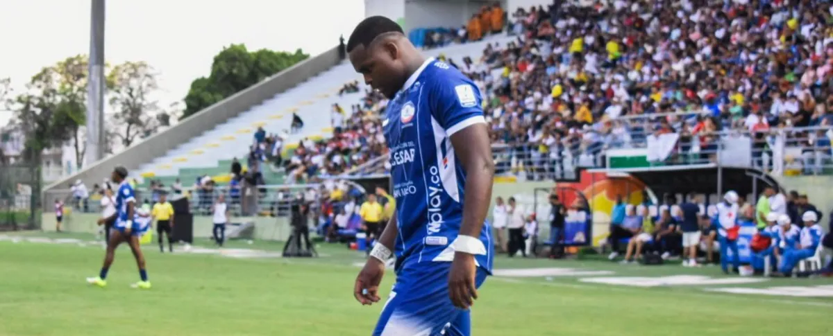 La frustración de Yeiner Londoño tras no poder romper el cero. Foto: Said Armenta.