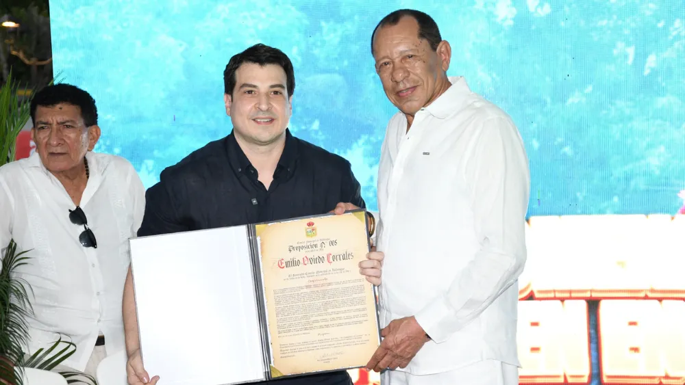 Silvio Brito fue reconocido por el Concejo de Valledupar.