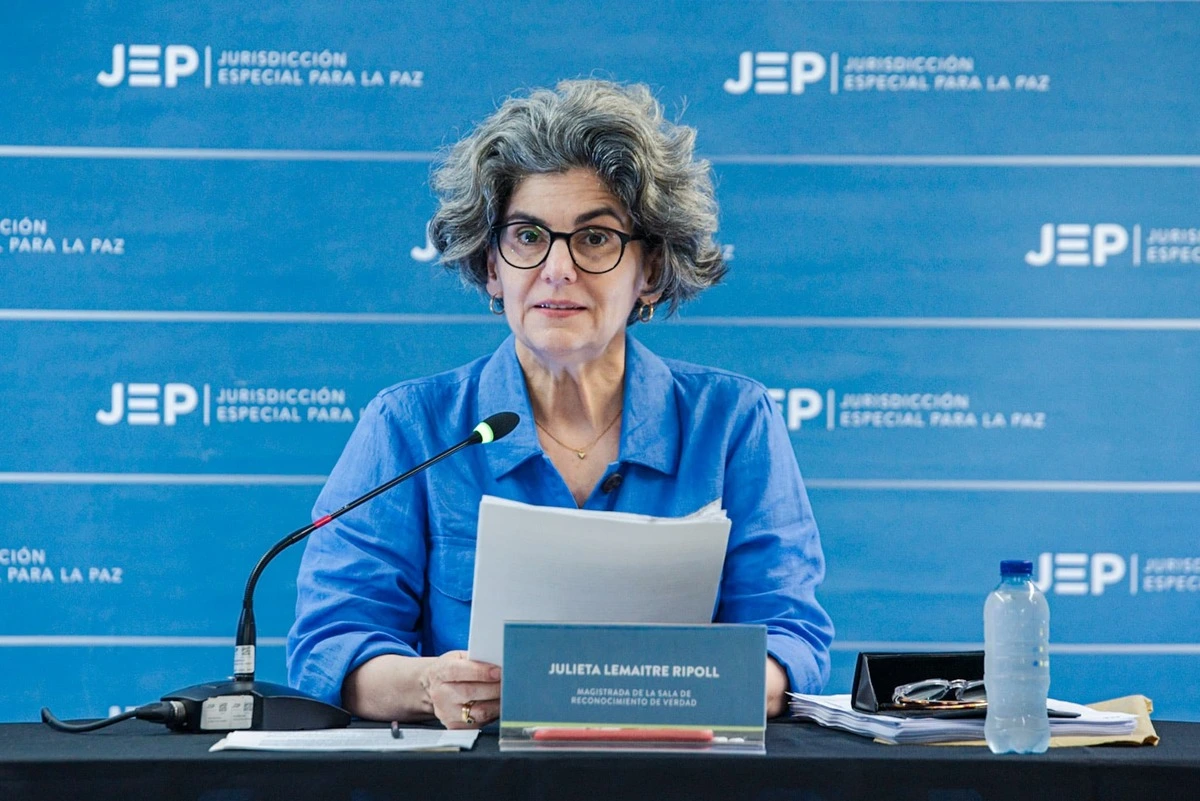 Julieta Lemaitre, presidenta de la Sala de Reconocimiento de la JEP, escuchará a victimarios y víctimas de secuestro del Bloque Caribe en la audiencia de La Paz. Foto: Archivo EL PILÓN.