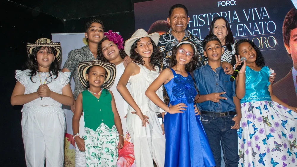 Margarita Doria fue jurado en el concurso ‘La Voz Infantil del Vallenato’. Foto: Said Armenta.