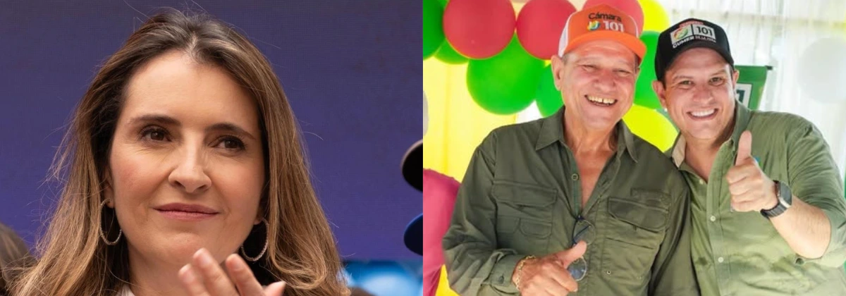 Paloma Valencia recibirá el apoyo de la familia De La Peña.