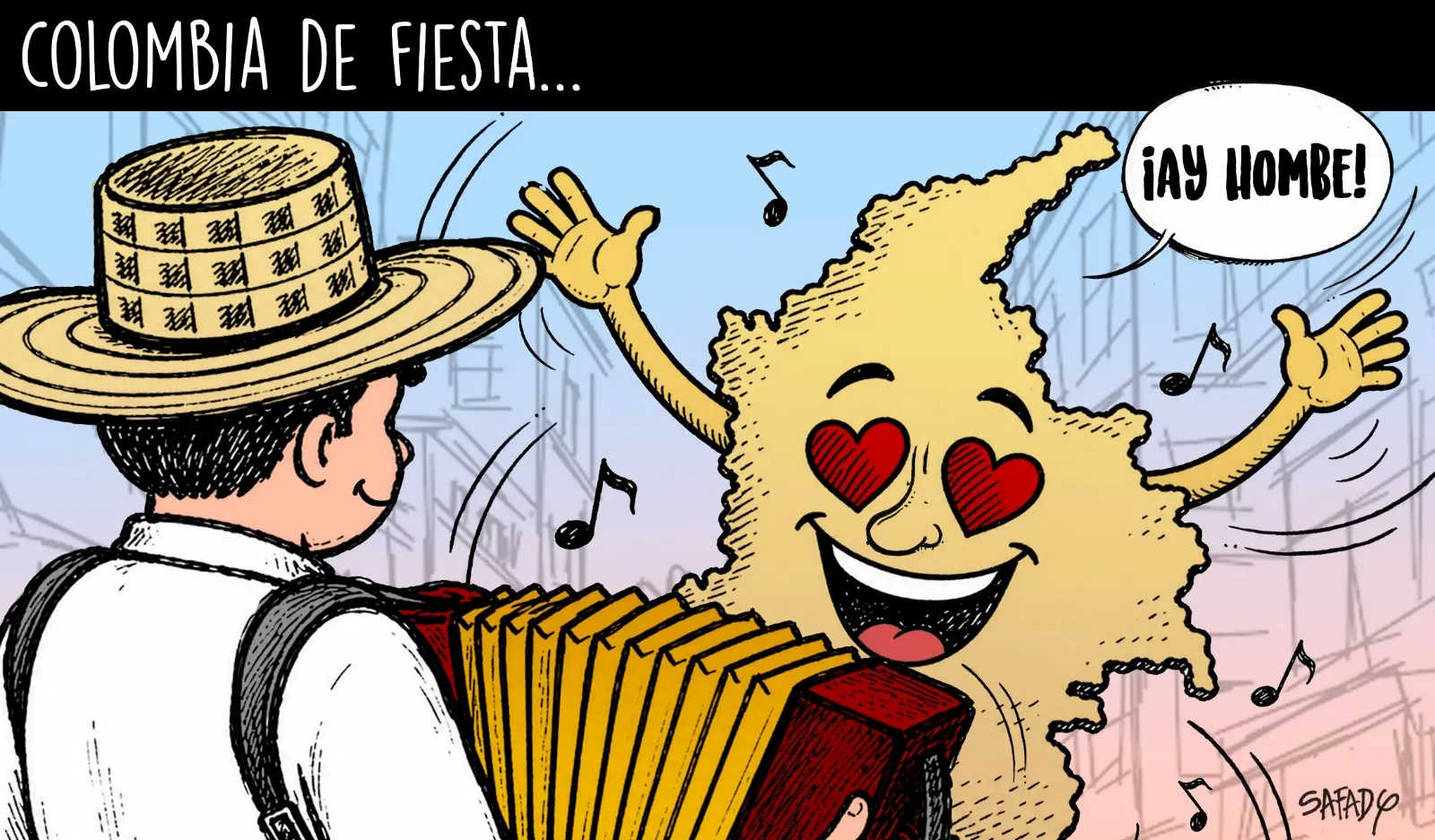 Colombia de fiesta...