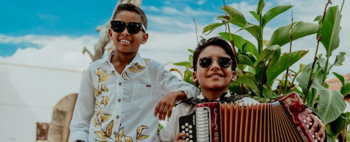 Niños vallenateros.