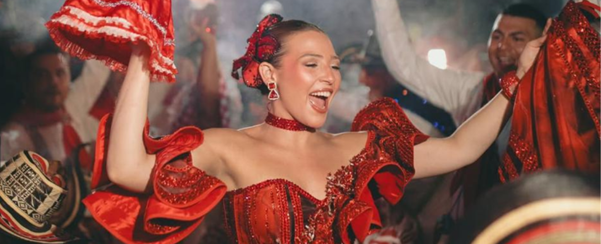 Michelle Char, reina del Carnaval de Barranquilla.