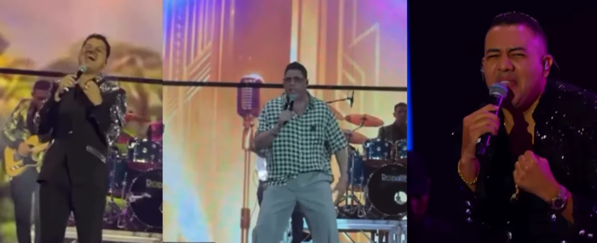 Elder Dayán, Rafa Pérez y Diego Daza.