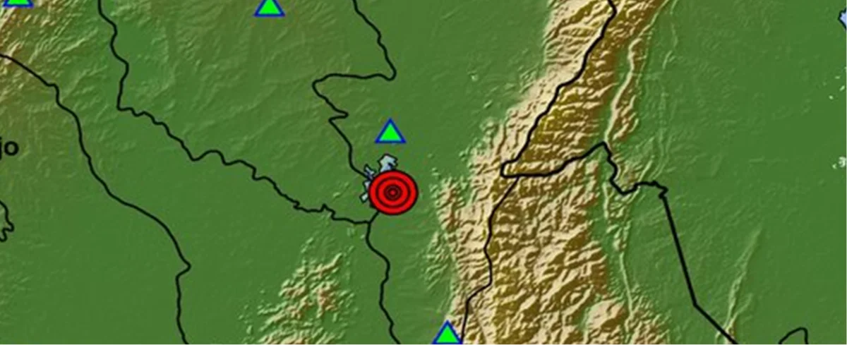Temblor en el Cesar.