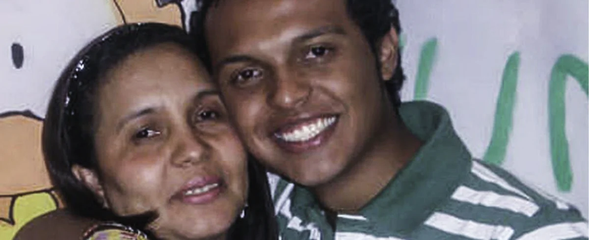 Oneida Escobar, madre de Luis Andrés Colmenares.