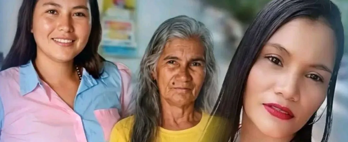 Tres mujeres que fueron asesinadas en el Meta.