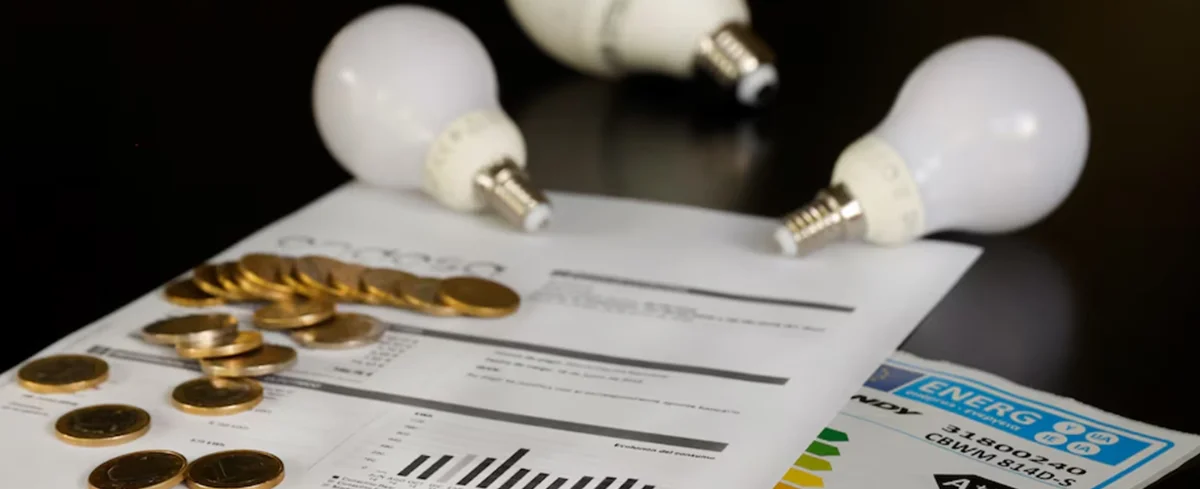 Factura de energía.