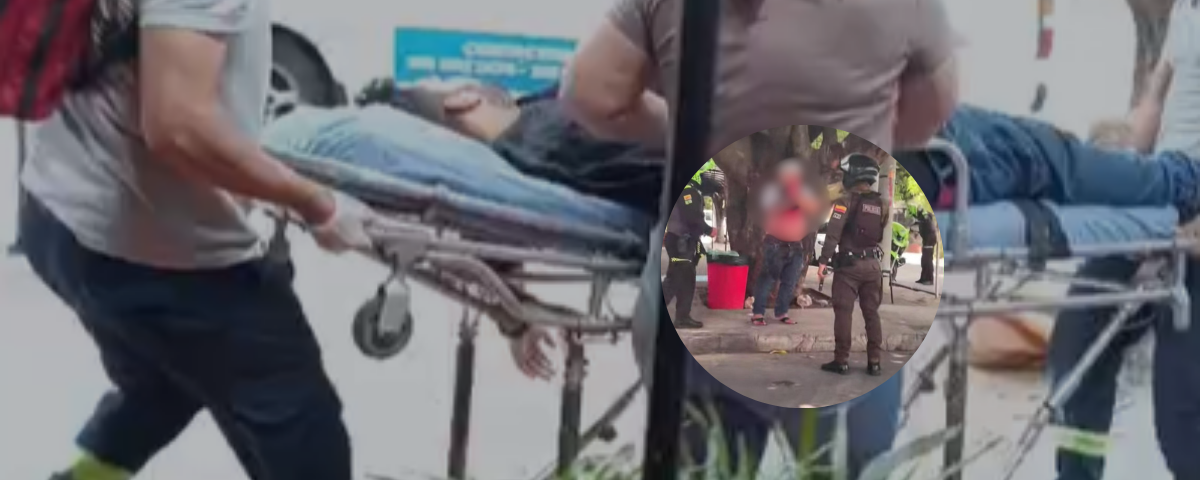 Tras el ataque, los hombres resultaron lesionados y fueron trasladados a centros asistenciales de la ciudad, pero uno de ellos arribó sin signos vitales.