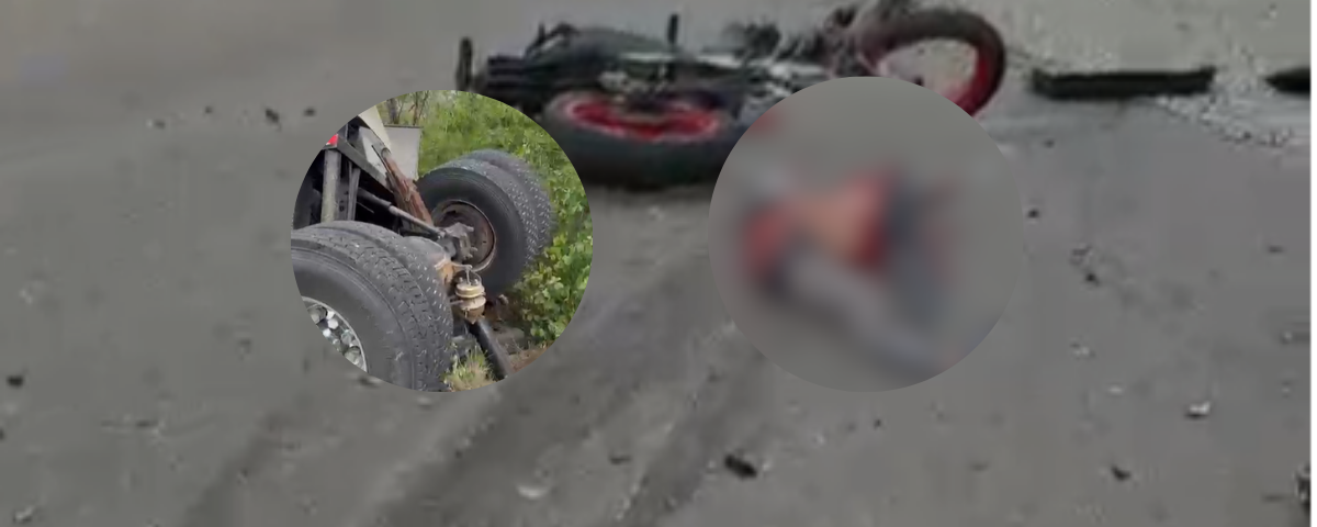 En ese momento, un tractocamión que transitaba por el sector no alcanzó a esquivarlo y terminó arrollándolo con el tráiler, causándole la muerte de manera inmediata en el lugar de los hechos.