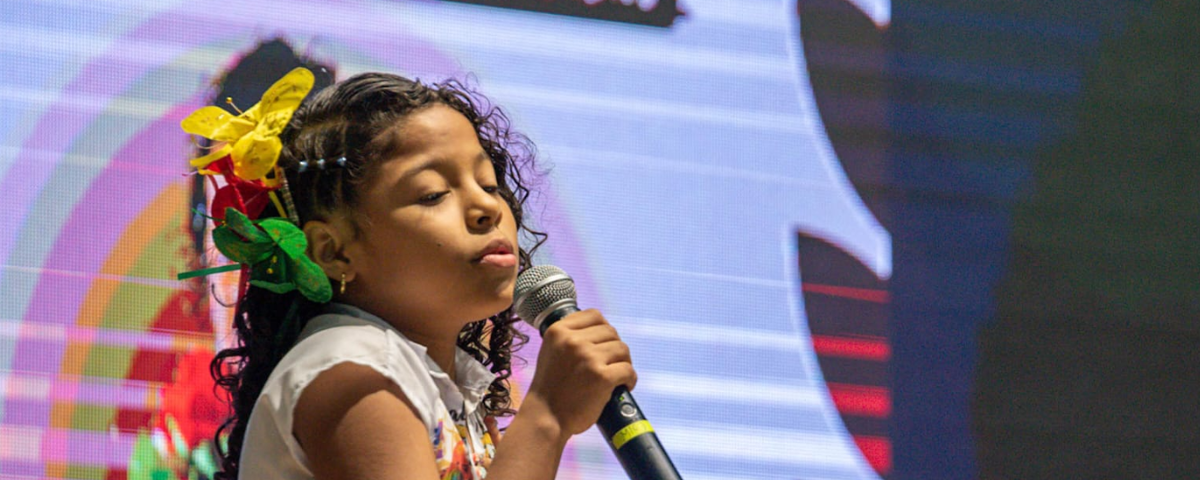 Participante de la edición anterior de La Voz Infantil del Vallenato.