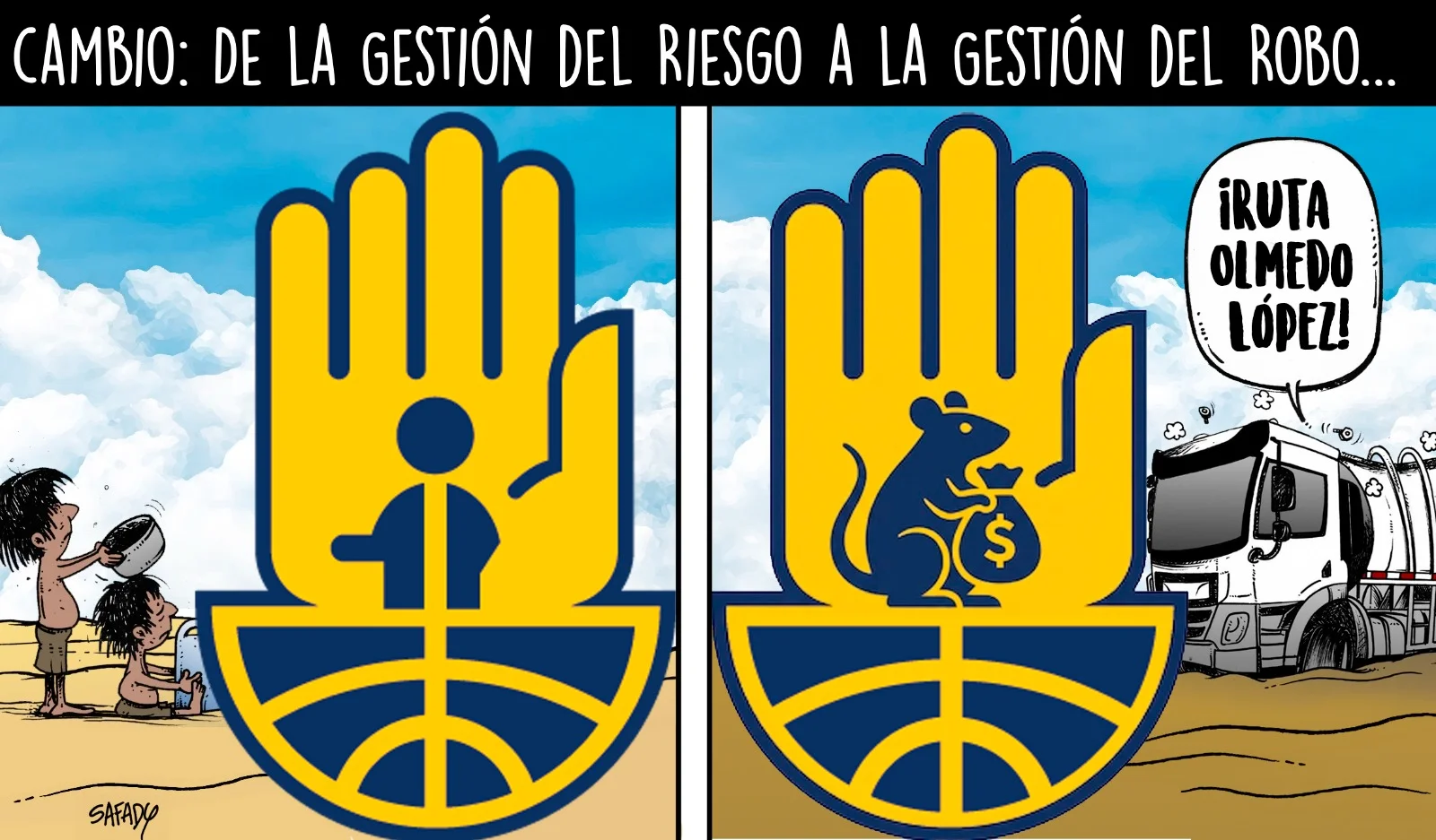 Cambio: de la gestión del riesgo a la gestión del robo…