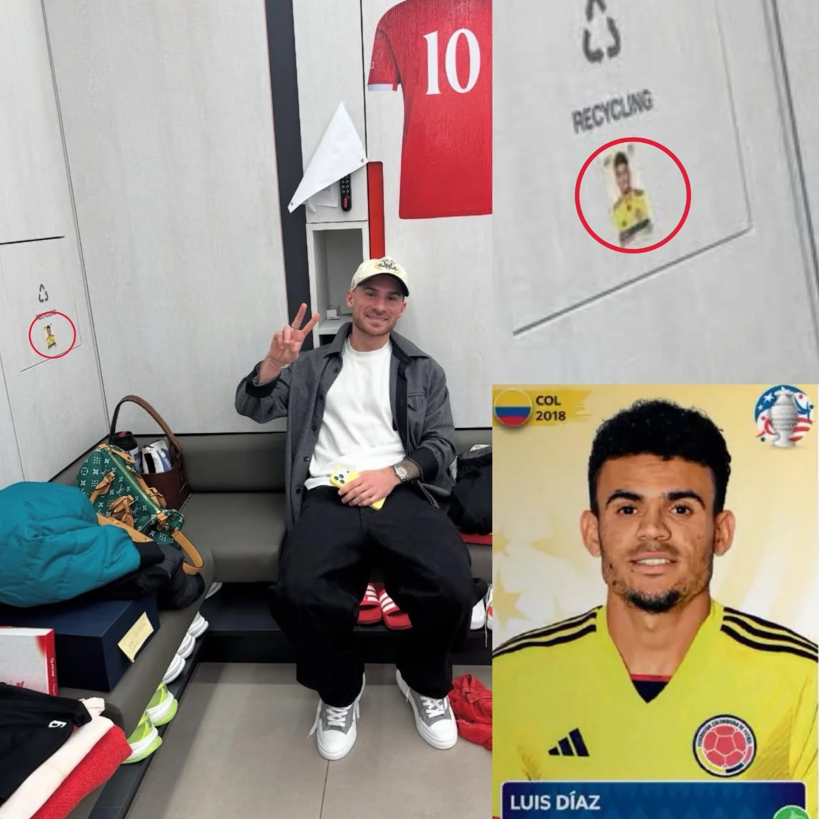 Imagen que causó revuelo en redes sociales.