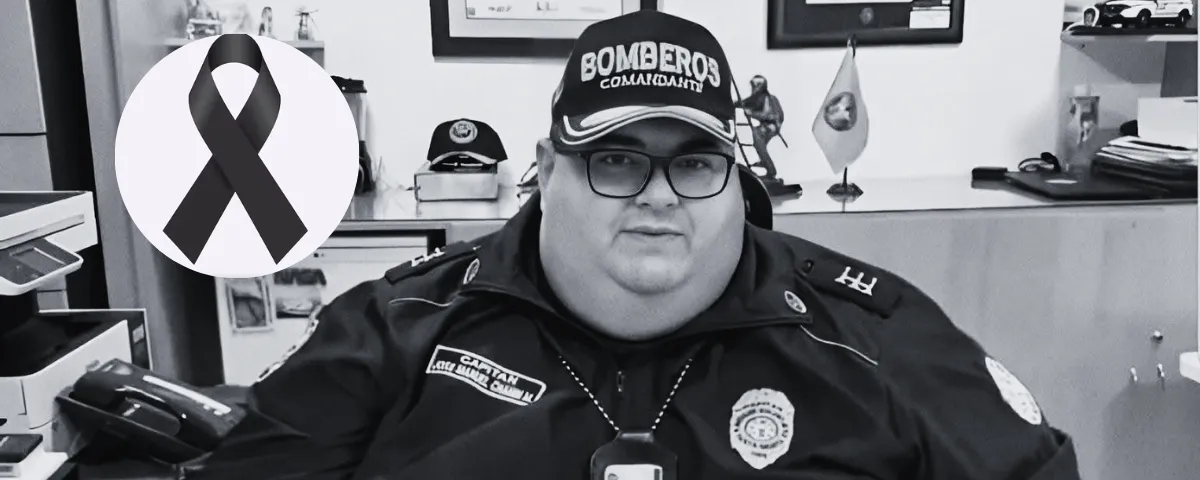 Luto en Santa Marta por la muerte del comandante de Bomberos José Chaín.