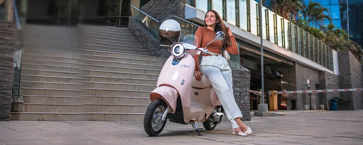 Moto eléctrica Ofero.